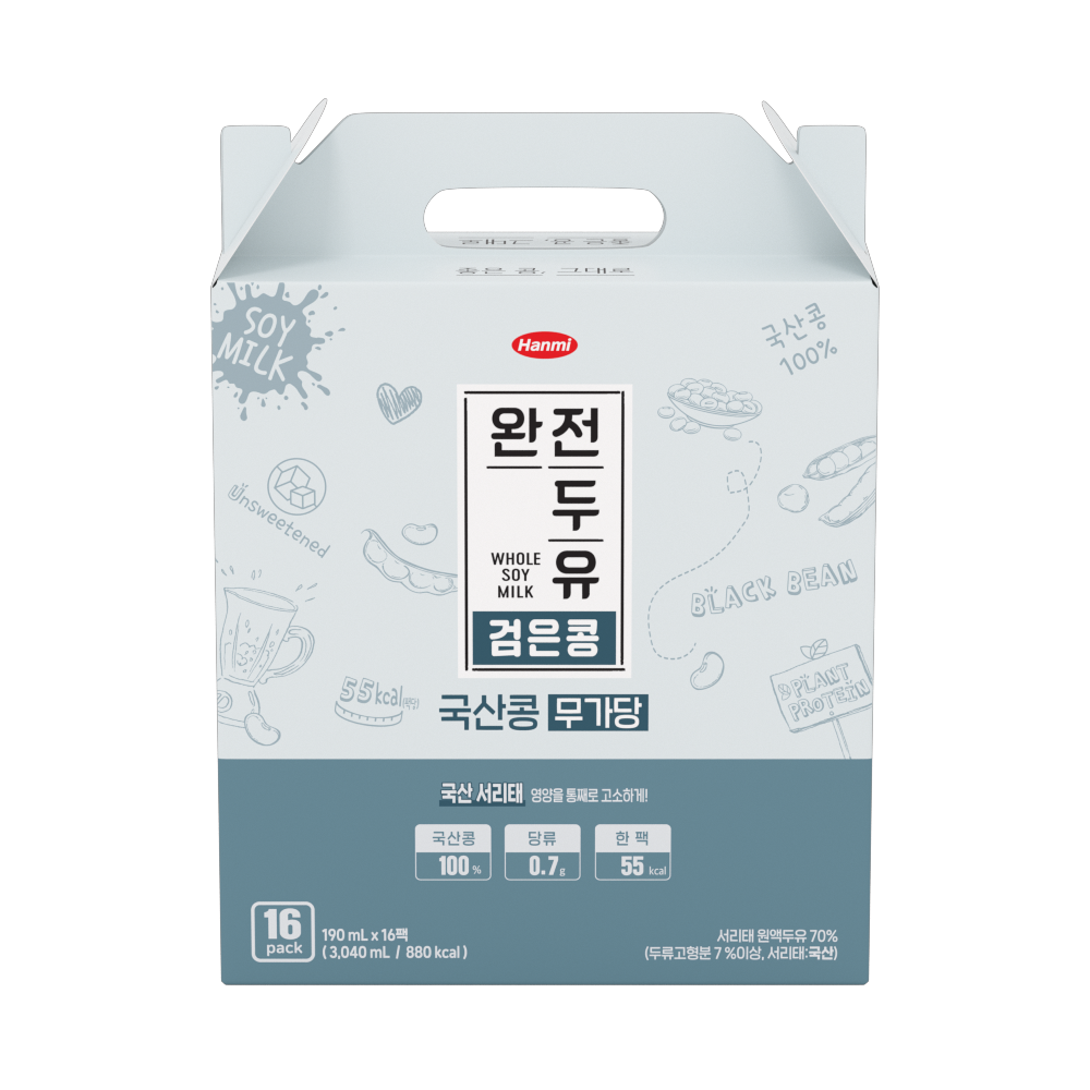 완전두유 국산콩 검은콩 무가당 제품 이미지