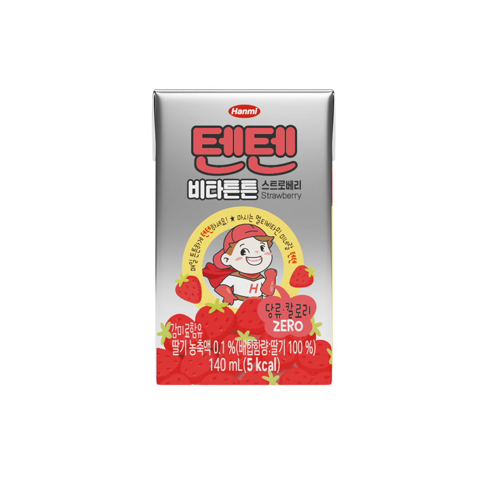 텐텐 비타튼튼 스트로베리 140ml